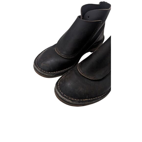 Rossi 666 Shearers Boots Brown Leather Slip Resistant Women's 8 Men's 6 - Picture 2 of 8